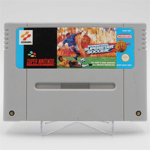 International Superstar Soccer Deluxe - SNES - Cartridge - (EUR) (ENG) (B Grade) (Used)